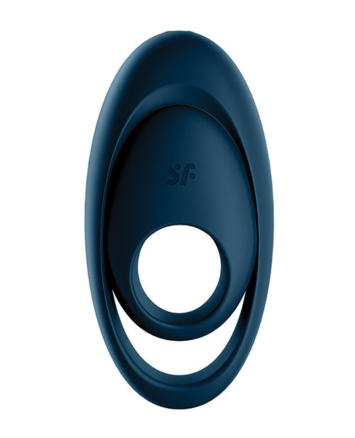 Satisfyer Glorious Duo Ring Vibrator - Bleu foncé
