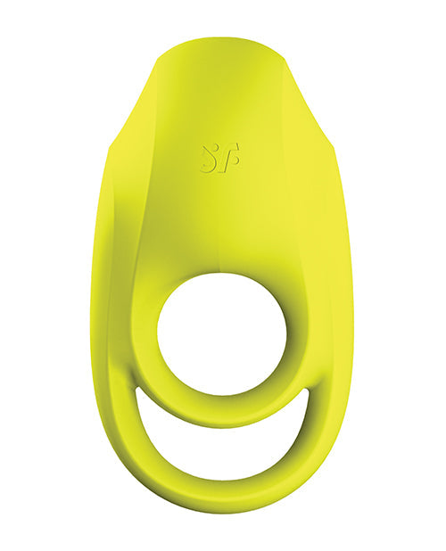 Vibromasseur Satisfyer Spectacular Duo Ring - Vert citron