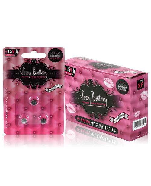 Pilas Sexy LR41 / 3G-A - Caja de 10 paquetes de tres