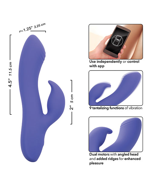 Vibreur connecté contrôlé par application | Double stimulateur vibrant point G | Vibrateur clitoridien étanche | Meilleur vibreur pour femmes