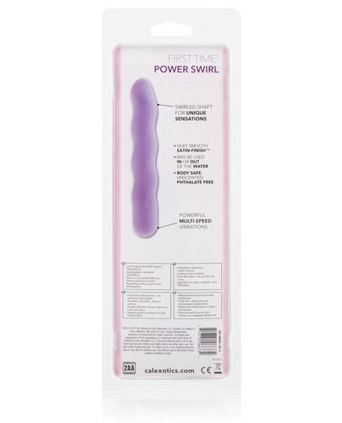 Premier tourbillon de puissance - Violet