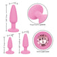 Kit "Crystal Booty" Première Fois - Rose