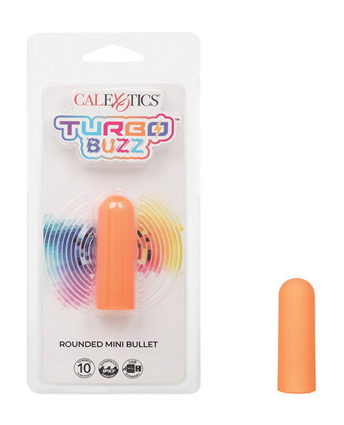 Vibromasseur Turbo Buzz Rounded Mini Bullet - Orange