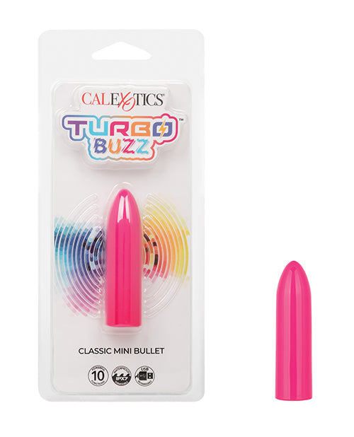 Vibromasseur Mini Balle Turbo Buzz Classique - Rose