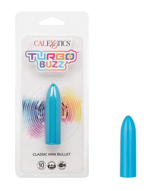 Vibromasseur Turbo Buzz Classic Mini Bullet - Bleu