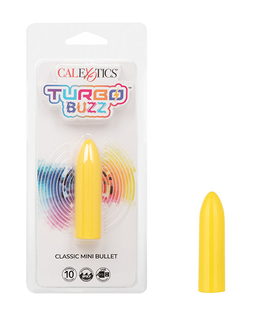 Stimulateur de clitoris mini-balle Turbo Buzz Classic - Jaune