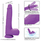Vibromasseur rechargeable vibrant et propulsif en silicone - Violet