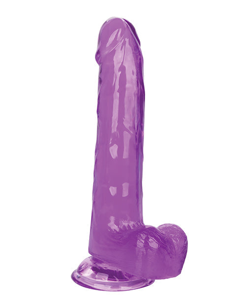 Gros gode Queen 8" | Gode violet | Gode réaliste | Gode à ventouse | Gros gode
