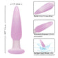 Sonda Anal Delgada Lavender Haze - Lavanda/Blanco