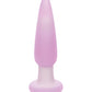 Sonda Anal Delgada Lavender Haze - Lavanda/Blanco