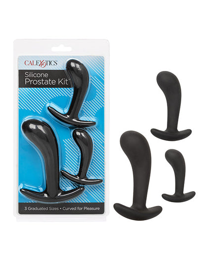 Kit de Prostate d'entraînement anal en silicone - Noir