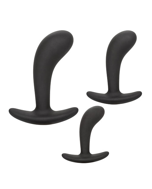 Kit de Prostate d'entraînement anal en silicone - Noir