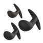 Kit de Prostate d'entraînement anal en silicone - Noir