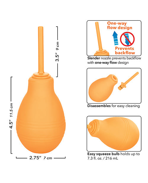 Ducha anal de flujo unidireccional Cheeky - Naranja