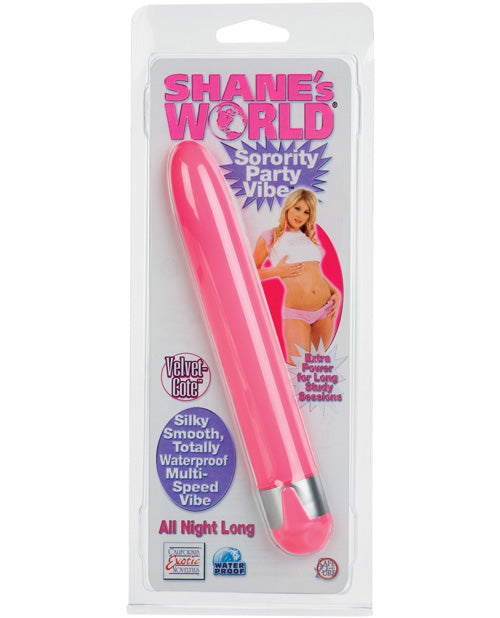 Shane's World Fiesta de hermandad de toda la noche: rosa