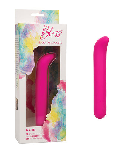 G-Vibe Bliss en silicone liquide - Rose