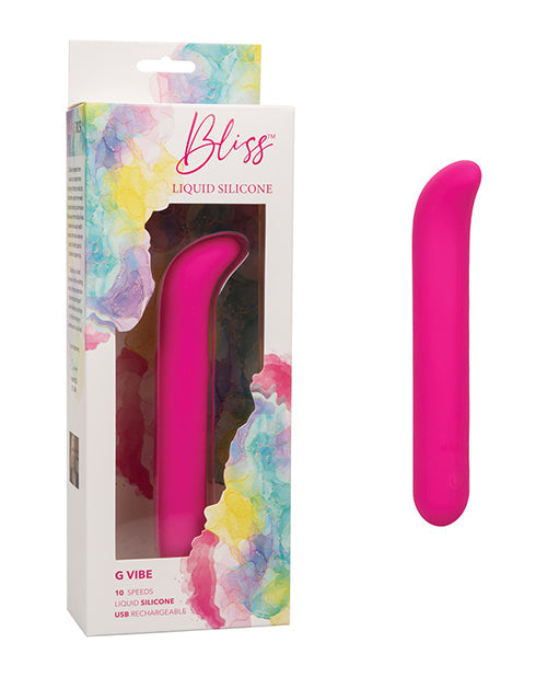 G-Vibe Bliss en silicone liquide - Rose