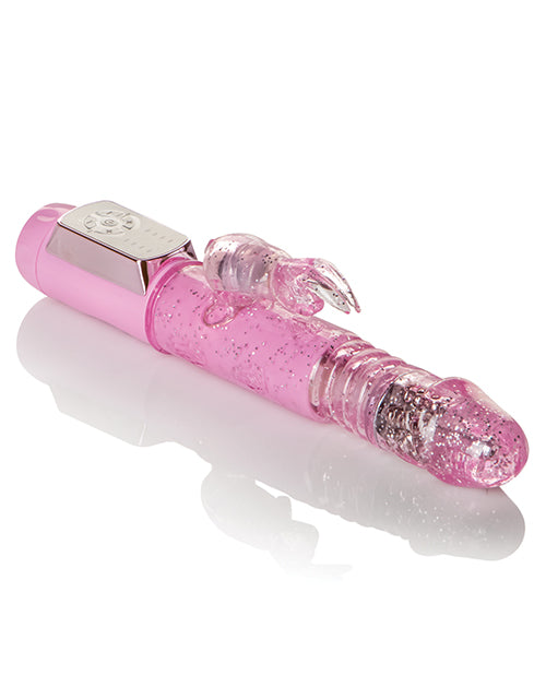 Vibrador Jack Rabbit | Vibrador de empuje pequeño | Vibrador de punto G rosa | Vibrador de clítoris | El mejor vibrador para mujeres