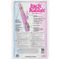 Vibrador Jack Rabbit | Vibrador de empuje pequeño | Vibrador de punto G rosa | Vibrador de clítoris | El mejor vibrador para mujeres
