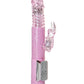 Vibrador Jack Rabbit | Vibrador de empuje pequeño | Vibrador de punto G rosa | Vibrador de clítoris | El mejor vibrador para mujeres