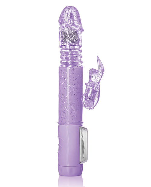 Vibrador Jack Rabbit | Vibrador de empuje pequeño | Vibrador de clítoris morado | Vibrador de punto G | Mejor vibrador para mujeres