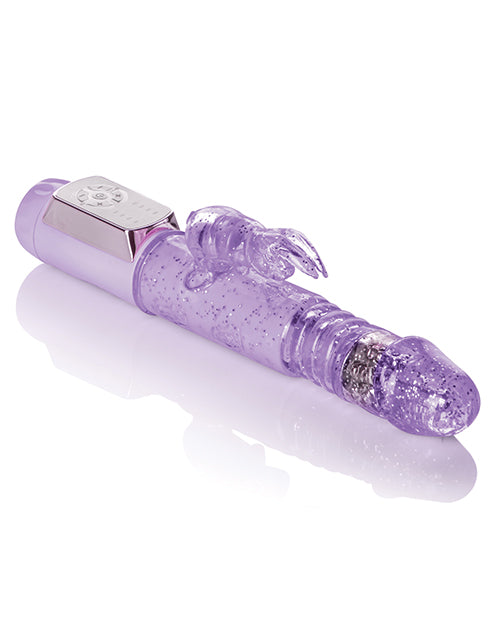 Vibrador Jack Rabbit | Vibrador de empuje pequeño | Vibrador de clítoris morado | Vibrador de punto G | Mejor vibrador para mujeres