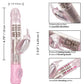 Vibrador Jack Rabbit | Vibrador con Empuje | Vibrador de Punto G con Movimiento | Vibrador de Clítoris Rosa | El Mejor Vibrador para Mujeres