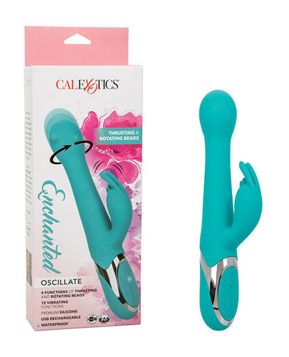Vibrador Oscilante Encantado - Azul Turquesa