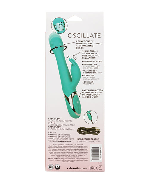 Vibrador Oscilante Encantado - Azul Turquesa