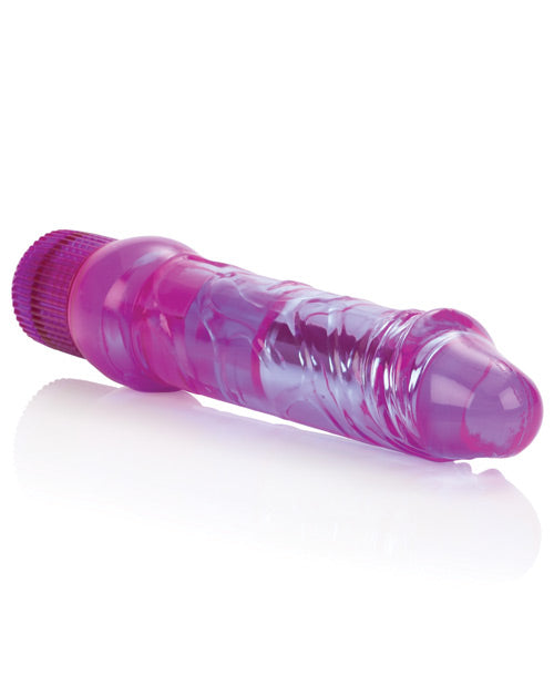 Pénis vibrant Crystalessence 6,5" - Violet
