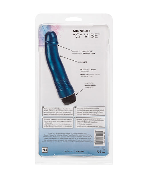Vibreur Point G Minuit - Bleu