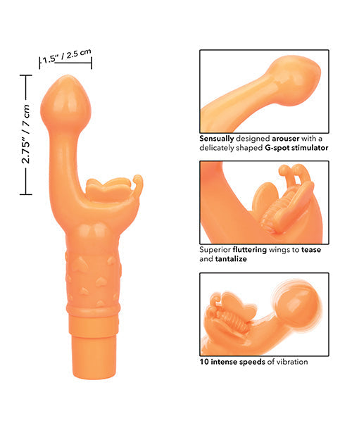 Baiser papillon - Orange