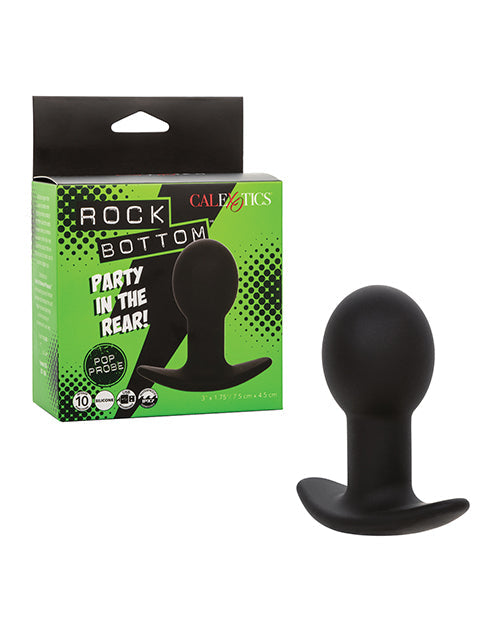 Sonda anal Pop Rock Bottom - Negra