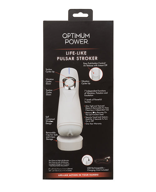 Masturbateur Optimum Power Pulsar Lifelike