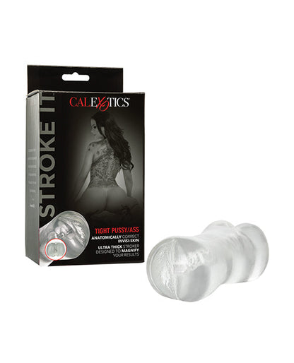 Masturbateur pour chatte et cul serrés - Transparent