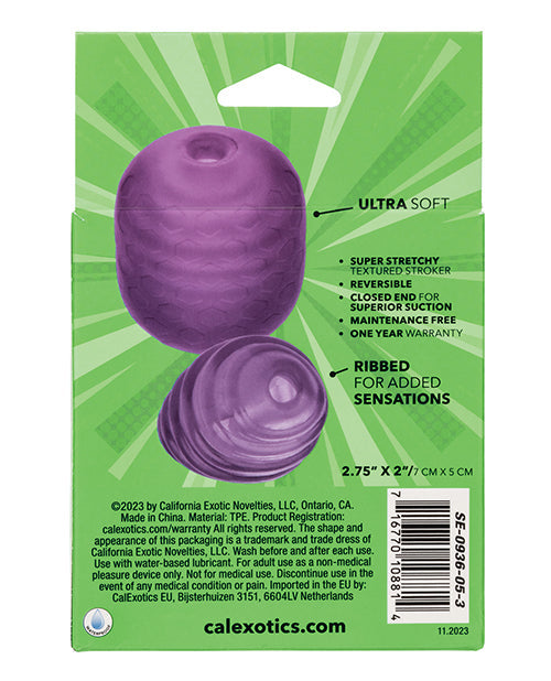 Masturbateur texturé Pop Sock - Violet