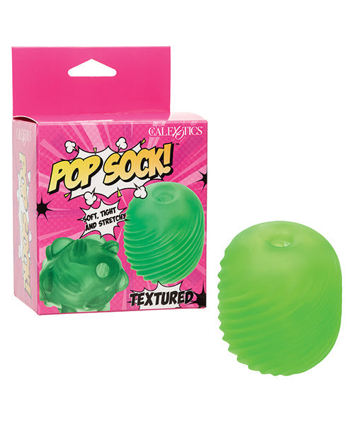 Masturbateur texturé Pop Sock - Vert