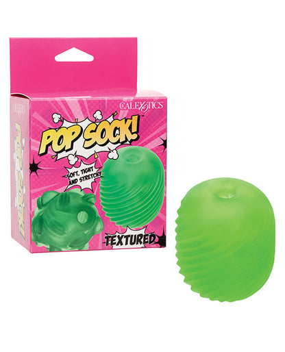Masturbateur texturé Pop Sock - Vert