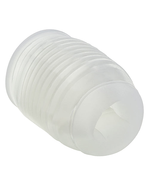 Masturbateur Nervuré Pop Sock - Transparent