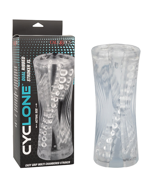 Cyclone Stroker Double Nervuré XL - Transparent