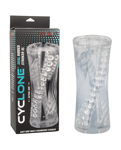 Cyclone Stroker Double Nervuré XL - Transparent