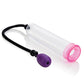 Pompe Big Man 12" avec 3 manchons de tailles différentes - Transparent