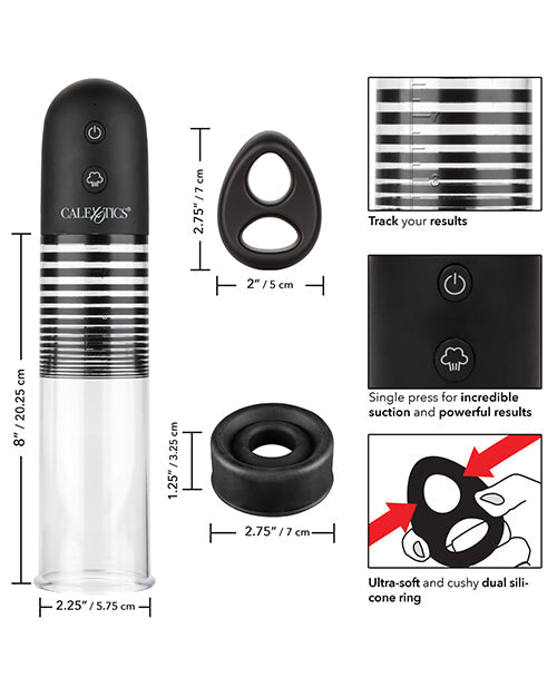 Kit de pompe rechargeable EZ Optimum Series - Transparent