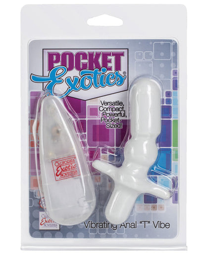 Vibrador anal Pocket Exotics Anal T - Marfil