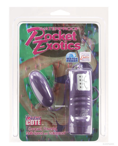 Pocket Exotics Bullet Impermeable - Púrpura