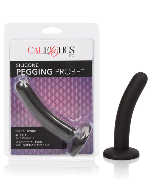 Sonda de silicona para pegging - Negra