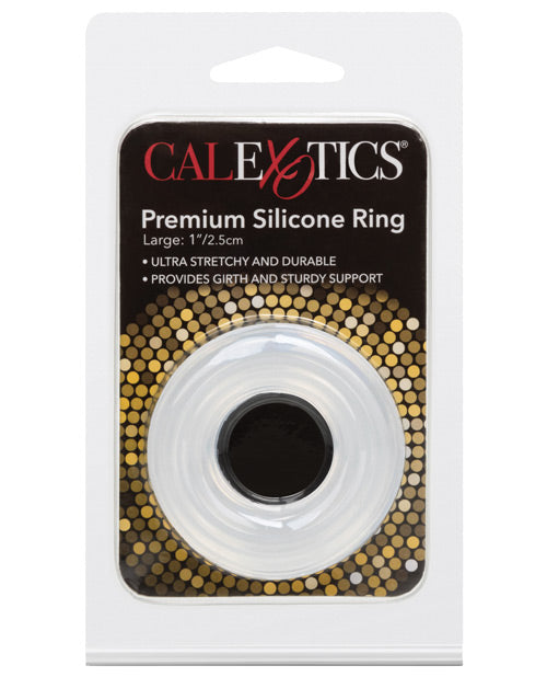 Anneau en silicone de qualité supérieure - Grand transparent