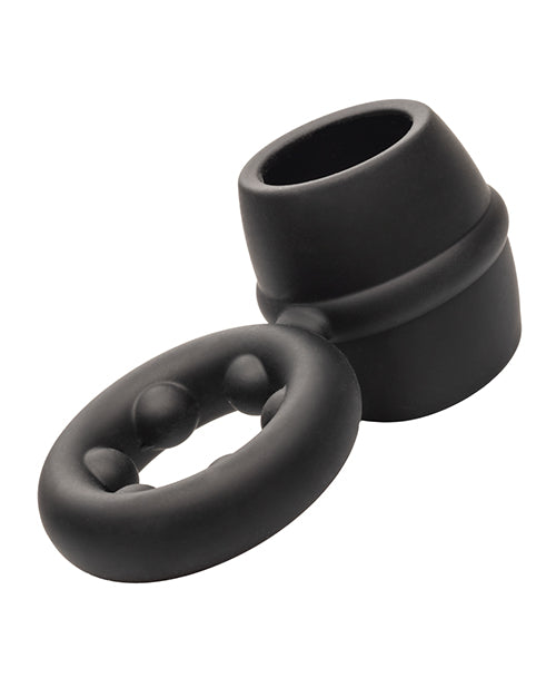 Anillo Dual Magnum de Silicona Líquida Alpha - Negro