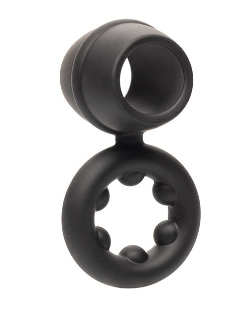 Anillo Dual Magnum de Silicona Líquida Alpha - Negro