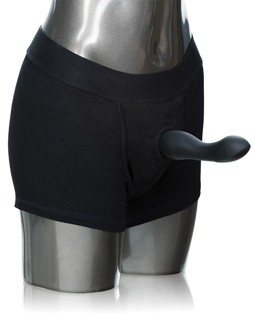 Packer Gear Boxer Brief Harness XL/2XL - Negro
